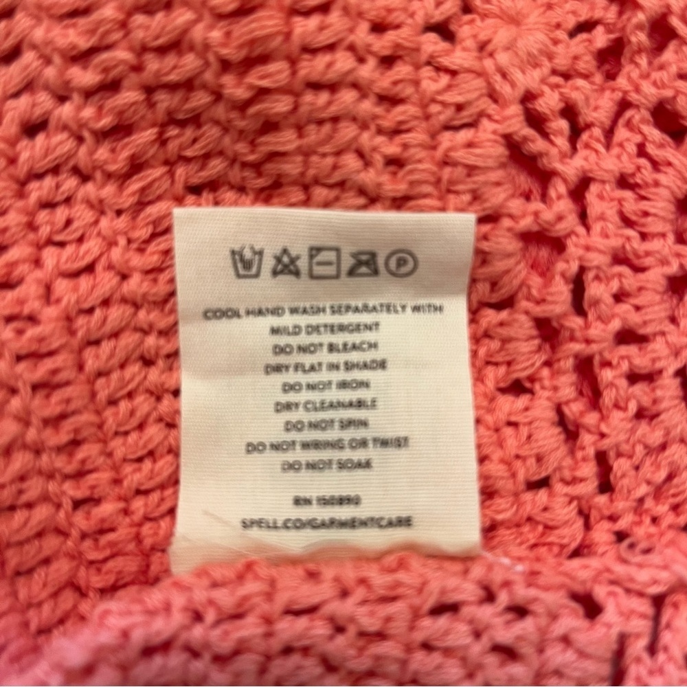 SPELL AND THE GYPSY Crochet sweater L - Picture 3 of 9